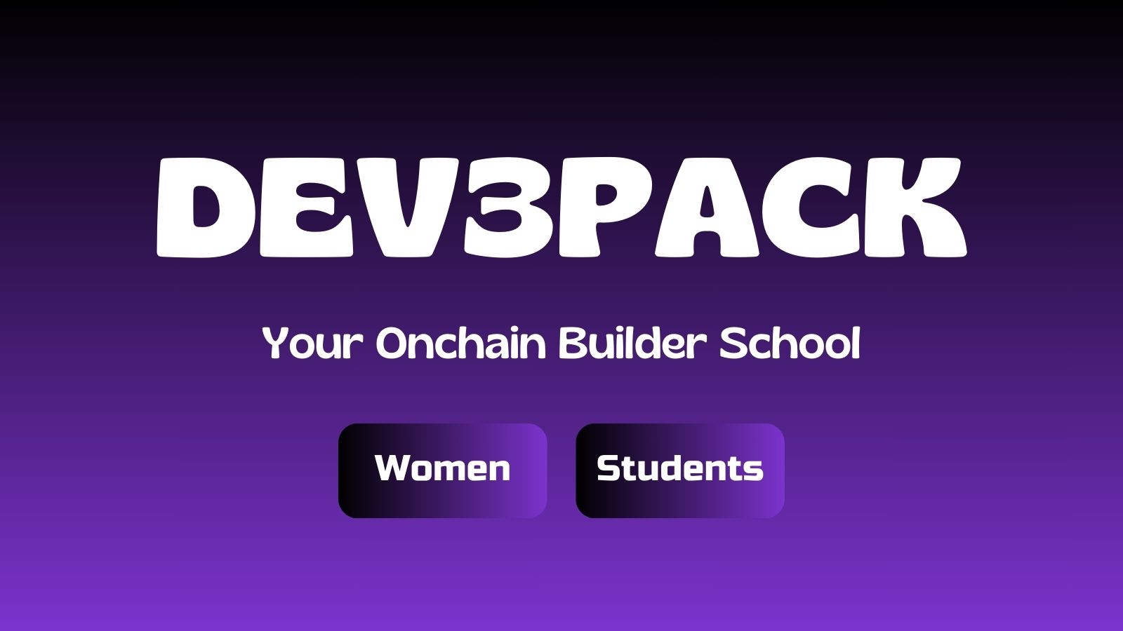 The Onchain Builder School